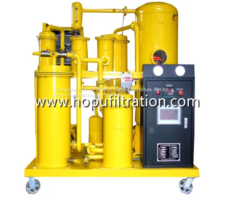 Vacuum Gear Oil Purifier, Compressor Oil Purification Machine PLC photo-2