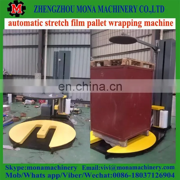 Automatic Pallet Stretch Film Wrapping Machine/Best Price Pallet Stretch Wrapper photo-6