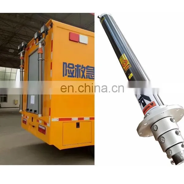 5.5m Unlocking Aluminum Lighting Mobile Pneumatic Telescopic Mast photo-3