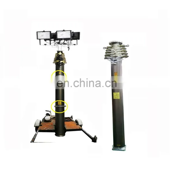 Pneumatic Telescopic Mobile Vehicle Mounted Light Tower photo-2