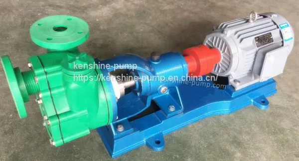 FPL Vertical Reinforced Polypropylene Plastic Centrifugal Pipeline Pump photo-3