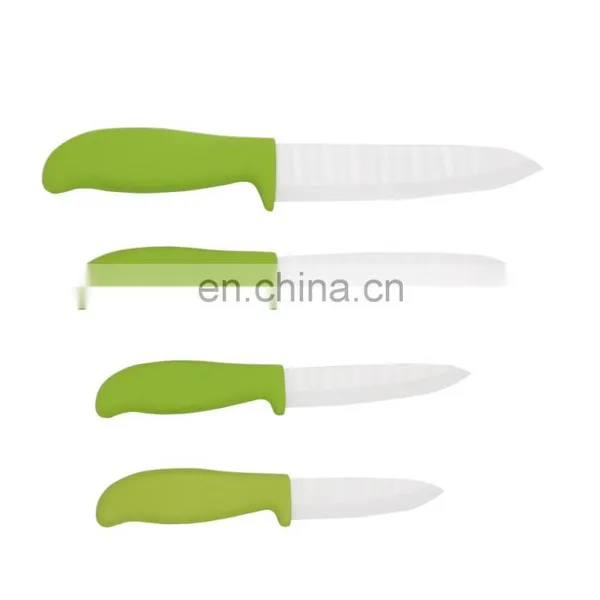 Traditional Multi Purpose 4 Pcs Ceramic Kitchen Knife Set photo-4