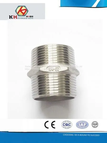 Adapters/Couplings/Hex Nipples Stainless 304/316 Casting Fittings photo-5