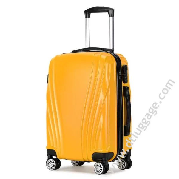 Easy Carry Light Trolley Suitcase Carry on Luggage Bag Hard Shell ABS Luggage photo-2