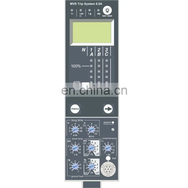 MVS Trip System 6.0 Schneider Trip Unit Schneider Air Circuit Breaker photo-2