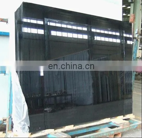 High Quality Factory Prices 4mm 5mm 6mm Dark Grey Reflective Glass photo-2