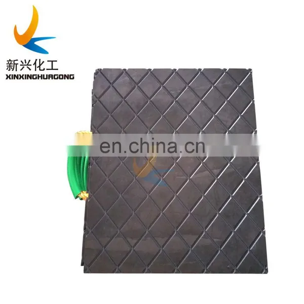OEM UHMWPE Blocks Outrigger Mat/Solid Plastic Blocks/Black Crane Pad Construction Equipment Concrete Pump Outriggers Pad Uhmwpe photo-5