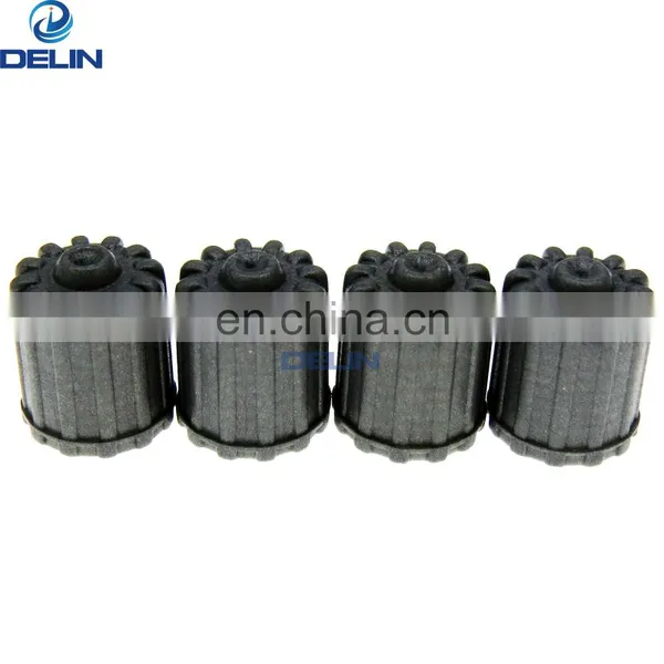 Gray Plastic Rubber Tire Valve Stem Caps TPMS Tire Cap photo-3