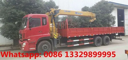 HOT SALE! DONGFENG TIANLONG 10T Cargo Truck With Crane for Sale photo-3