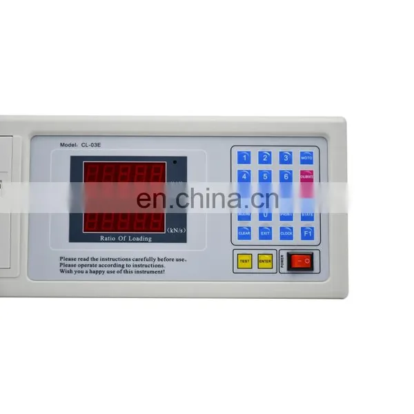 China Supplier Compression Testing Machine Digital Panel Low Price photo-5