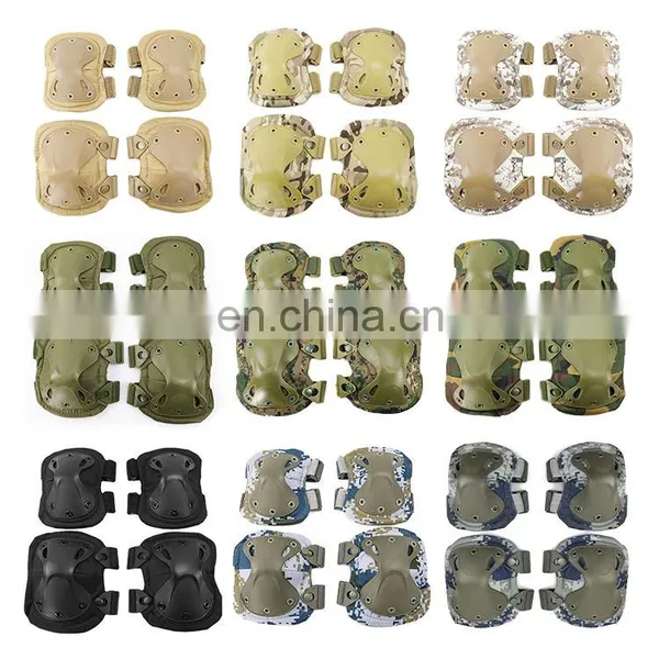 Factory Custom Safety Motorcycle Sports Protection Outdoor Tactics Fighting Combat Tactical Elbow Knee Pads