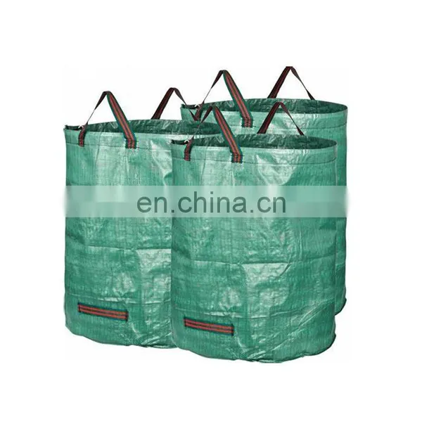 Collapsible 500L Spring Collecting Bucket Large Leaf Garden Grass Storage Basket for Lawn