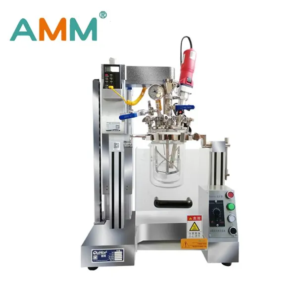 AMM-2S Laboratory Vacuum Stirring Emulsifier - Reaction Kettle for Research and Development of High Viscosity Resin Mixing photo-3