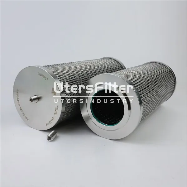 INR-S-00055-ST-SPG-CH555 UTERS Rplace INDUFIL 304 SS Hydraulic oil filter cartridge photo-3
