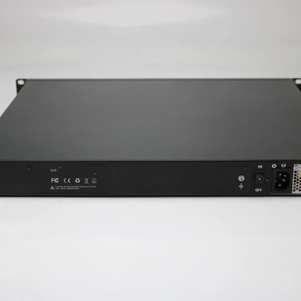 1U Rack Mount Network Server Intel 6th/7th/8th Gen CPU HDMI/VGA 2*DDR4 4GbE LAN 2SFP+ 10Gbe 6 SATA NAS Computer