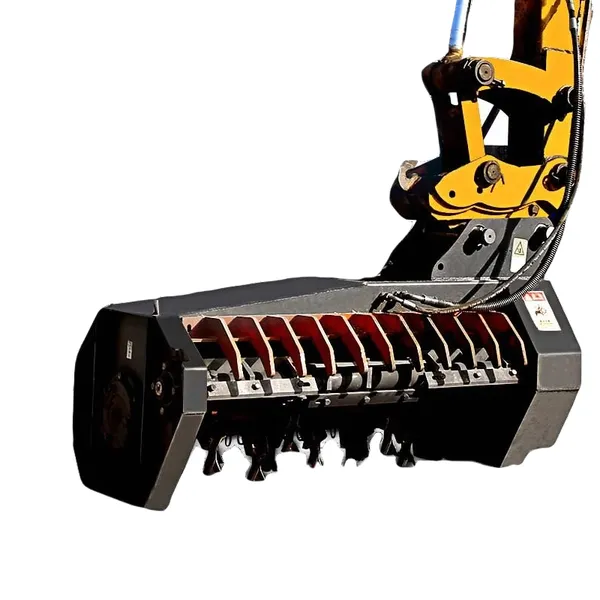 Lawn Mowers Modified From Excavators Are Used for Farm Reclamation and Shrub Shredders photo-4