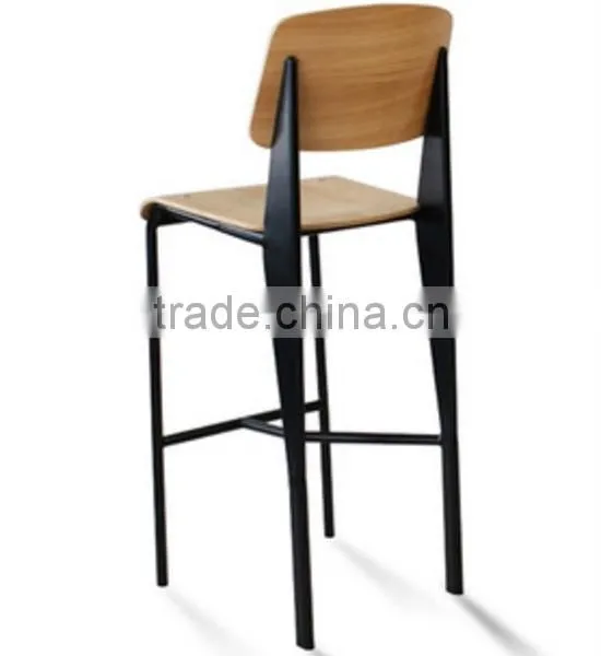Jean Prouve Plywood Standard Bar Stool for Restaurant photo-2