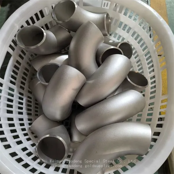 Nickel Alloy Reducing Elbow in Various Sizes With N06600 Material for Industrial Piping Systems photo-5