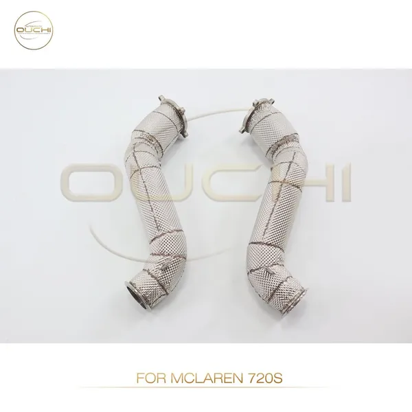 Exhaust Downpipe for Mclaren 720S/Artura/GT Stainless Steel Performance Upgrade Increase High-performance Auto Parts