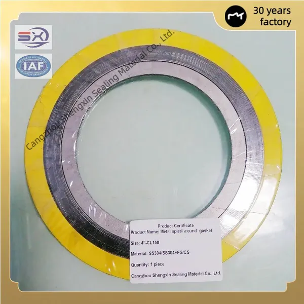 Corrosion Resistant Spiral Wound Gaskets for Oil & Gas Industry photo-3