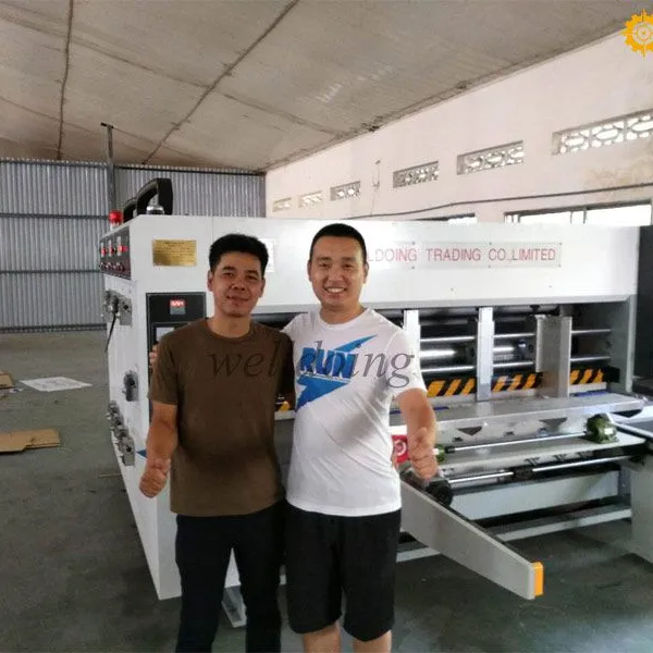 High Speed Carton Printing Slotting Machine Corrugated Cardboard Processing Machine photo-5