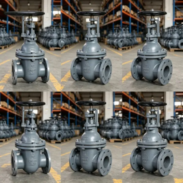 OEM Cast Iron DIN 3352 Marine Gate Valve With Handwheel Operation photo-4