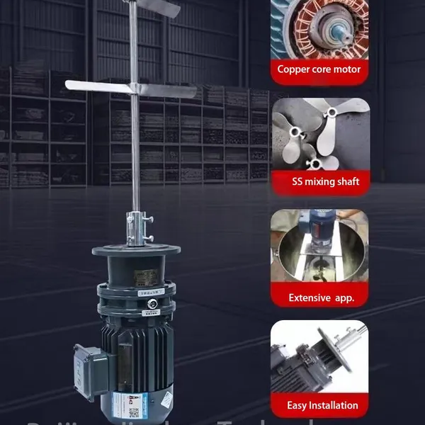 380V50HZ Chemical Liquid Needle Blade Mixer for Dosing Water Treatment