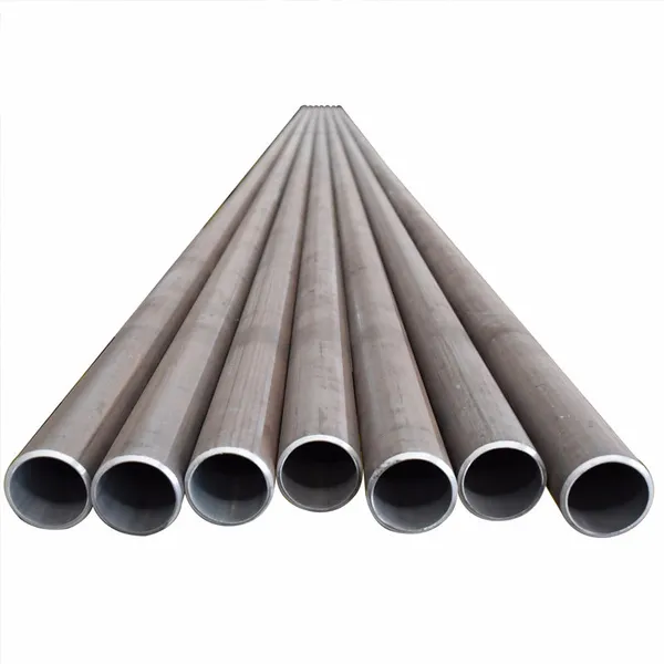 Black Painted Carbon Steel Round Pipe Q195 OD 15-150mm Wall 1-5mm Length Customized for Furniture Frame