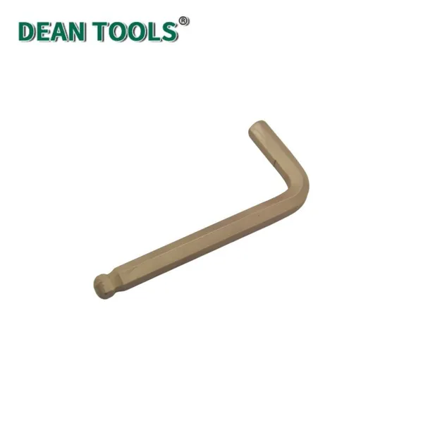 Non-Sparking Hex Key With Ball Wrench, Non-Sparking Spanner L-Type Hex Allen Key With Ball End, Spark-free Safety Spanner photo-4