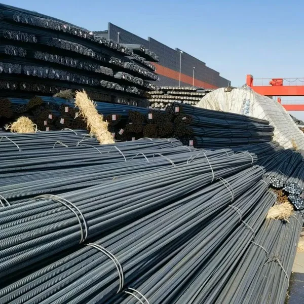 Steel Rebar HRB400 HRB500 Deformed Reinforcing Iron Rod Factory Ready Stock photo-2