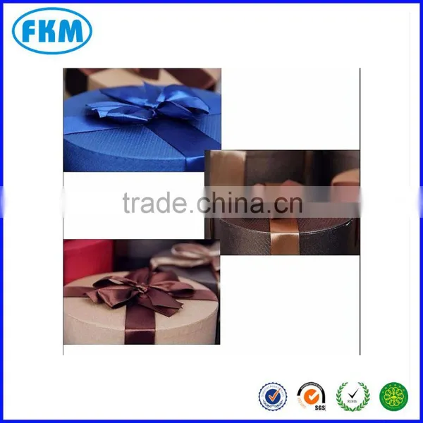 3pcs/Set , (size:L ,M. S). High-grade Pure Color Round Box ,cardboard Gift Boxes photo-6