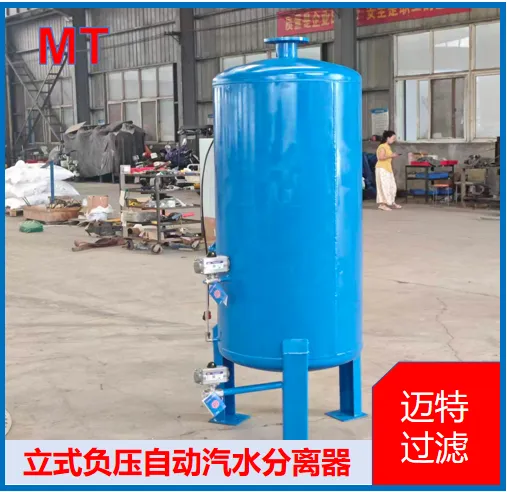 Vertical Negative‑Pressure Steam‑Water Separator, Vacuum Pump Inlet Gas‑Liquid Separator photo-2
