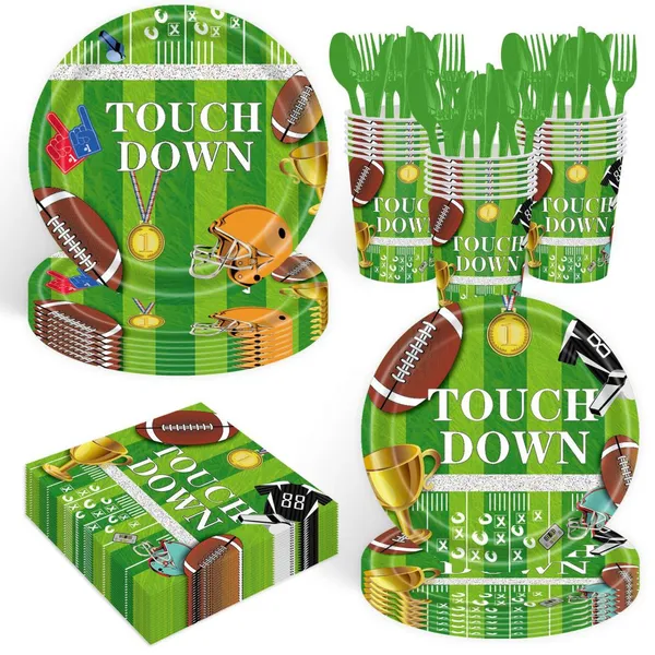 Ningbo PartyKing Colorful Music Notes Melody Birthday Party Supplies Set Plates Napkins Cups Tableware Kit for 16 by Birthday Galore