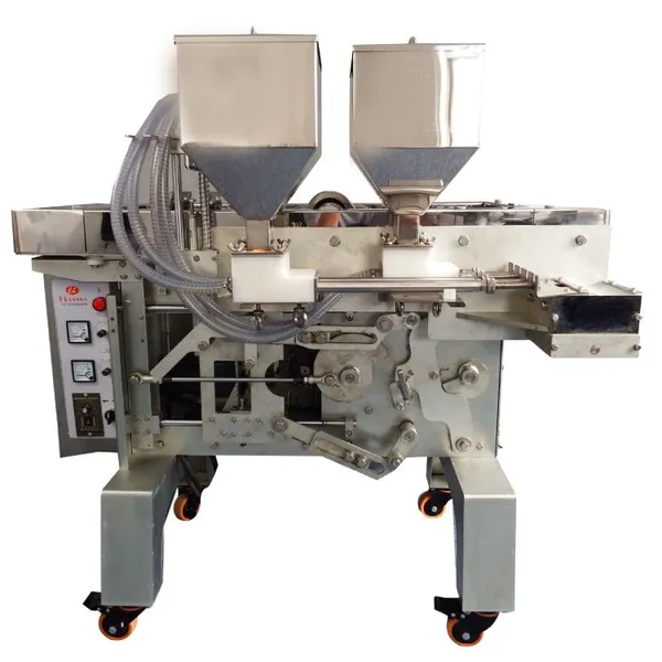 SN-QDMECH Rotary Mold Stainless Steel Snack Bar Jam Sandwich Bread Maker Walnut Cake Machine Custard Bread Baking