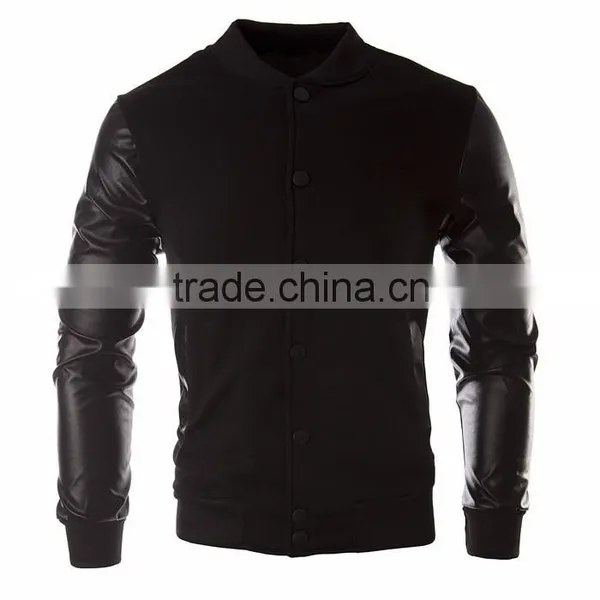 Custom Letterman University College Baseball Varsity Jacket photo-2