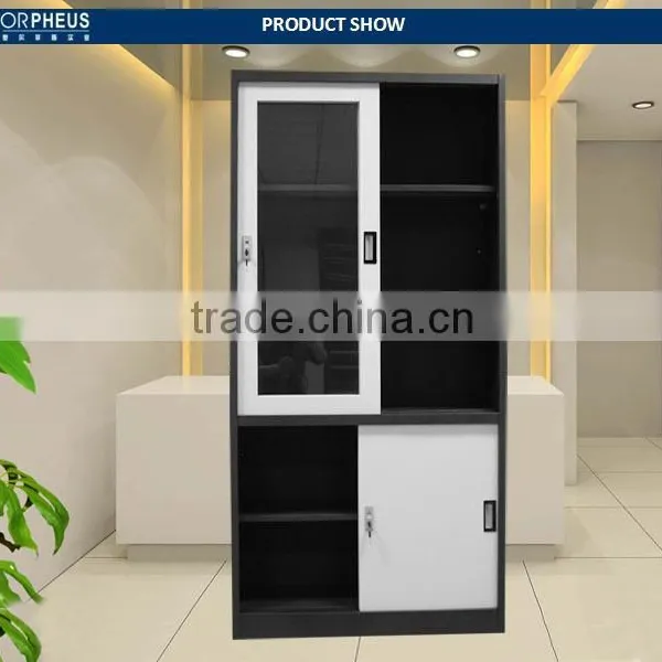 Hair Salon Used Modern Display Cabinet Steel Storage Cabinet Lock photo-2