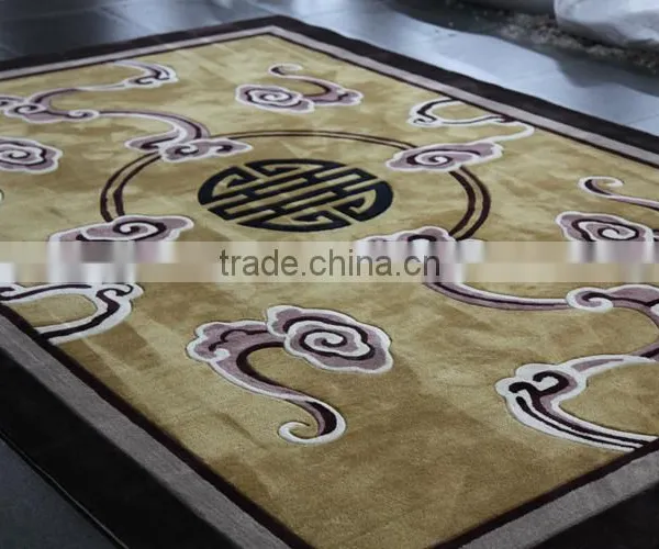 Large Handmade Hand Knotted Persian Silk Wool Rug Axminster Carpet YB-A049