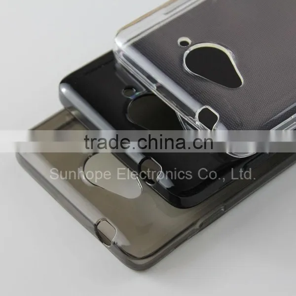 Wholesale Smooth Clear Soft Tpu Mobile Phone Case for ZTE Blade L3 PLUS Skin photo-6