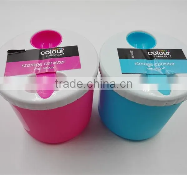Plastic Storage Canister With Spoon photo-3