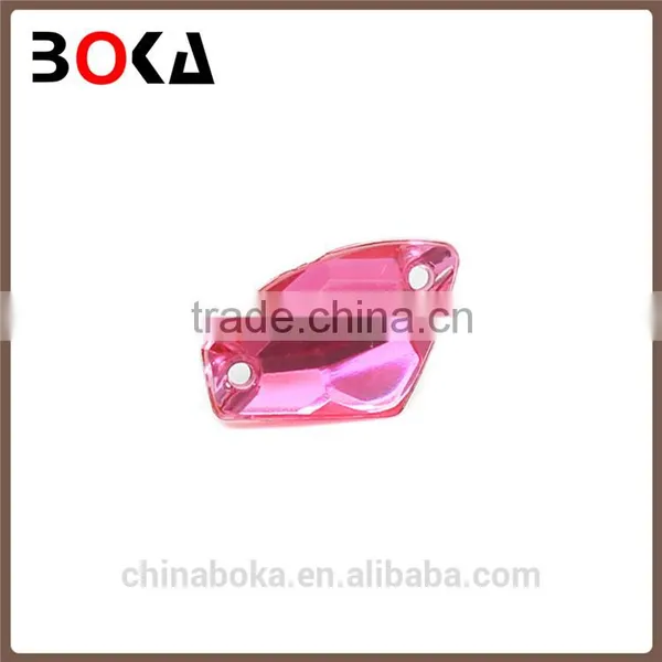 // Leisure Style Ss6 Ss10 Ss16 Ss20 Red Ruby // New Hot Sale Lady Rhinestone Accessories // photo-3