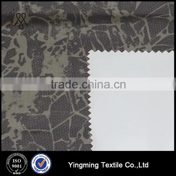 100%nylon Grid Coating Fabric for Winter Cloth photo-3