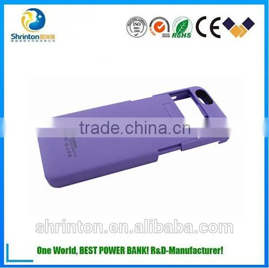 2015 New Products, Plastic Backup Battery Case 4500mAh 5v Rechargeable Battery for Iphone 5/5S/6 4.7" photo-3