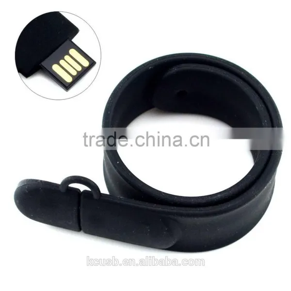 Shenzhen Novelty USB Gadget Slap Wristband Usb Flash Drive 8gb Usb Pen Drive photo-2