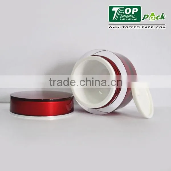 High-end Upper Grade Acrylic Cream Jar Purple , Cosmetic Jar , Facial Container 15g photo-5