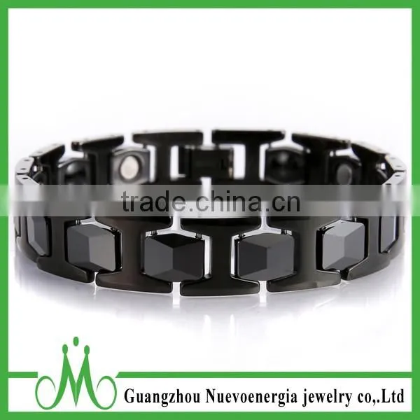High Quality Western Tungsten Bracelet Jewelry Wholesale China Bio Health Magnetic Bracelet photo-3