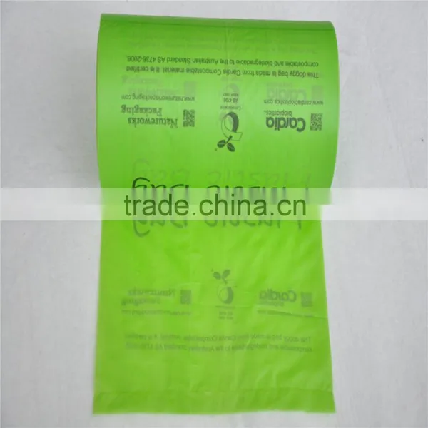 Biodegradable Plastic Punch Hole Waste Bag in Roll photo-6
