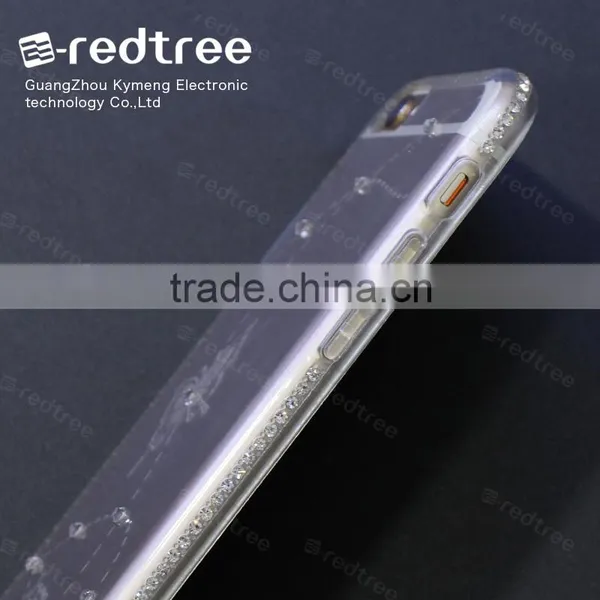 Diamond Clear Soft TPU Mobile Phone Case Cover for Iphone 5s 6s 6plus 7 photo-3