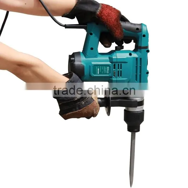 Industrial 1500w Big Power Combination Four Hole Electric Hammer,electric Pick,multifunction Impact Electric Drill SET photo-3