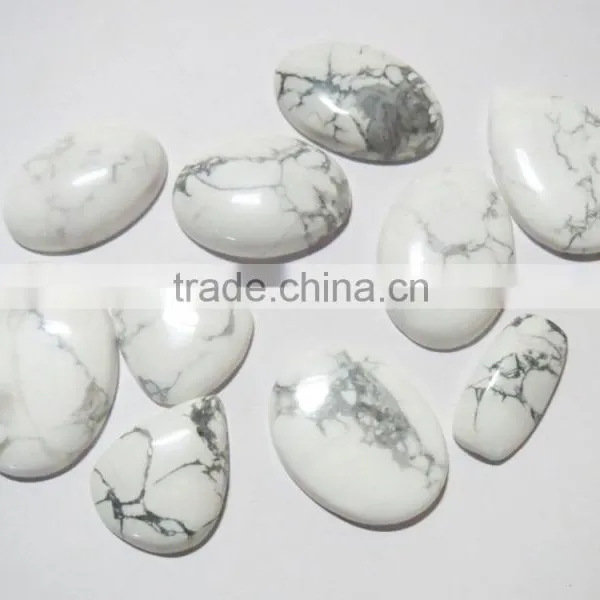 Natural Howlite AAA Grade Gemstone Cabochons photo-3