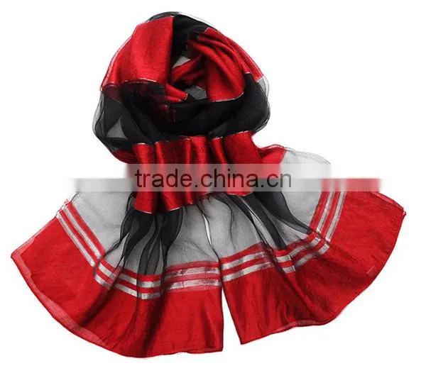 Promotional Latest Design Cheap Bamboo Cotton Scarf photo-5